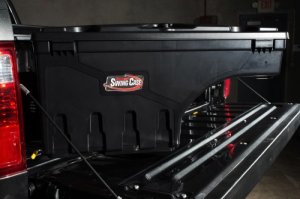 Nissan Frontier Truck Bed Storage Box - Driver's Side - Undercover - SwingCase - Black Smooth - `22-`26