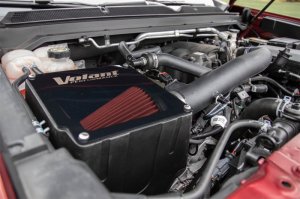GMC Canyon Performance Air Intake - Volant - Closed Box, MaxFlow 5 - Smoked Acrylic - `17-`22