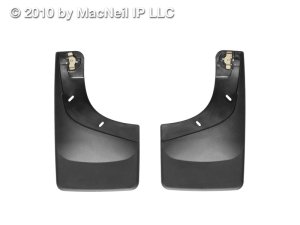 Ford F150 Mud Flaps - WeatherTech - No-Drill DigitalFit - Black - `04-`12 Ford F150 Mud Flaps - WeatherTech - No-Drill DigitalFit - Black - `04-`12