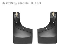Ford F150 Mud Flaps - WeatherTech - No-Drill DigitalFit - Black - `04-`12 Ford F150 Mud Flaps - WeatherTech - No-Drill DigitalFit - Black - `04-`12