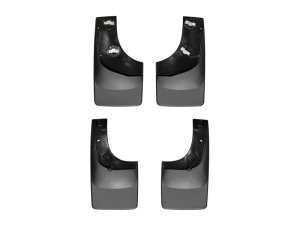 Ford F-150 Mud Flap Kit - WeatherTech - No-Drill DigitalFit with QuickTurn Fastening System - Black - `04-`08