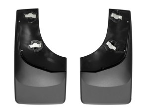 Ford F150 Mud Flaps - WeatherTech - No-Drill DigitalFit - Black - `04-`12