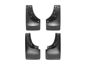Chevrolet Silverado Mud Flaps - WeatherTech - No-Drill DigitalFit - Black - `01-`06