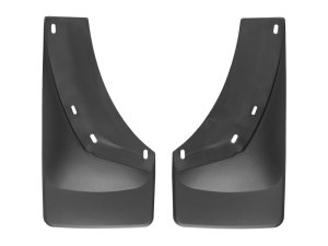 Chevrolet Silverado Mud Flaps - WeatherTech - No-Drill DigitalFit - Black - `07-`13