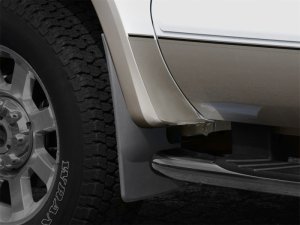 Ford F350 Mud Flaps - WeatherTech - No Drill DigitalFit - Black - `08-`10 Ford F350 Mud Flaps - WeatherTech - No Drill DigitalFit - Black - `08-`10
