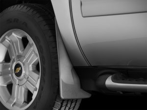 Chevrolet Tahoe Mud Flaps - WeatherTech - No-Drill DigitalFit - Black - `00-`06