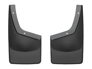 Ford Super Duty F-250 Mud Flap - WeatherTech - No-Drill DigitalFit - Black - `11-`27