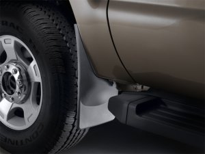 Ford Super Duty F-250 Mud Flap - WeatherTech - No-Drill DigitalFit - Black - `11-`27