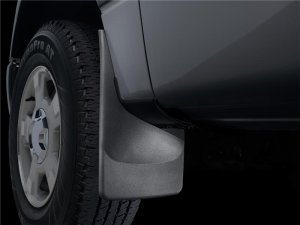 Chevrolet Silverado Mud Flaps - WeatherTech - No-Drill DigitalFit - Black - `14-`27