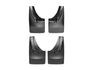 Dodge Ram Truck 2500 Mud Flaps - WeatherTech - No-Drill, DigitalFit - Black - `04-`08