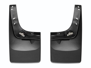 Dodge Ram Truck 2500 Mud Flaps - WeatherTech - No-Drill, DigitalFit - Black - `04-`08