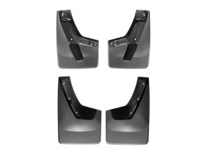 Cadillac Escalade Mud Flaps - WeatherTech - No-Drill DigitalFit - Black - `15-`19