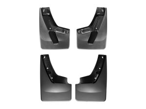 Chevrolet Suburban Mud Flaps - WeatherTech - No-Drill DigitalFit - Black - `15-`20