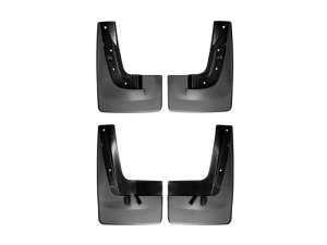 GMC Acadia Mud Flaps - WeatherTech - No-Drill DigitalFit - Black - `13-`16