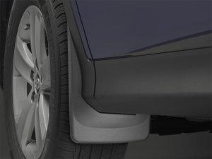 Toyota Rav4 Mud Flaps - Front - WeatherTech - No-Drill DigitalFit - Black - `13-`27