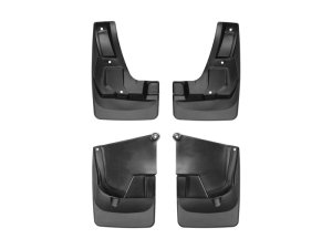 Toyota Rav4 Mud Flaps - WeatherTech - No-Drill DigitalFit - Black - `16-`18