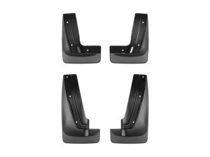 Chevrolet Equinox Mud Flaps - WeatherTech - No-Drill DigitalFit - Black - `10-`16