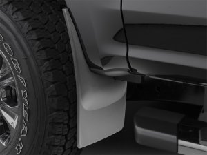 Ford F-250 Mud Flaps - WeatherTech - No Drill DigitalFit - Black - 2017