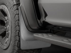 Ford F-150 Mudflaps - WeatherTech - No-Drill DigitalFit - Black - `17-`27