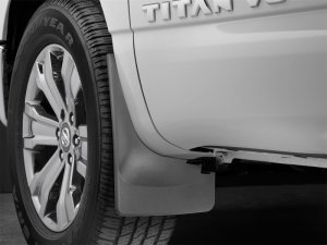 Nissan Titan Mud Flaps - WeatherTech - No-Drill DigitalFit - `17-`27