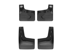 Ford Expedition Mud Flaps - WeatherTech - No-Drill DigitalFit - Black - `18-`27