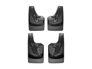 Ram 2500 Mud Flaps - WeatherTech - No-Drill DigitalFit - Black - `19-`27
