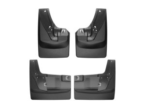 Dodge Ram 2500 Mud Flaps - WeatherTech - No-Drill DigitalFit - Black - `19-`27