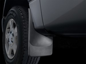 Ford F-150 Mud Flaps - Front + Rear - WeatherTech - No-Drill DigitalFit - Black - `21-`27