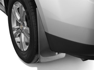 Ford F-150 Mud Flaps - Front + Rear - WeatherTech - No-Drill DigitalFit - Black - `21-`27