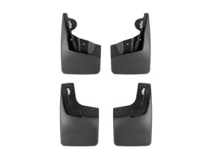 Chevrolet Colorado Mud Flaps - WeatherTech - No-Drill DigitalFit - Black - `23-`24