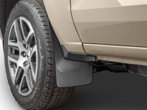 Chevrolet Colorado Mud Flaps - WeatherTech - No-Drill DigitalFit - Black - 2023+