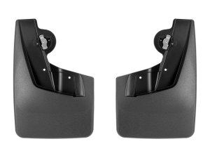 Chevrolet Colorado Mud Flaps - Front - WeatherTech - No Drill DigitalFit - Black - 2023+