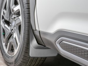 Subaru Forester Mud Flaps - WeatherTech - No-Drill DigitalFit QuickTurn - Black - `25-`27