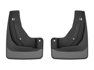 Hyundai Santa Fe Mud Flap - Front - WeatherTech - No-Drill DigitalFit - Black - `24-`26