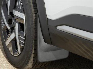 Nissan Kicks Mud Flaps - Front - WeatherTech - No-Drill DigitalFit - Black - `25-`26