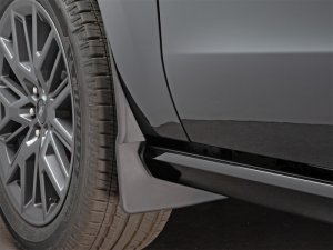 Ford Expedition Max Mud Flaps - WeatherTech - No-Drill DigitalFit - Black - `25-`26