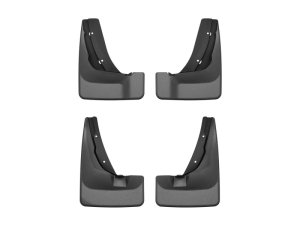 Hyundai Palisade Mudflaps - Front & Rear - WeatherTech - No-Drill DigitalFit - Black - 2026+