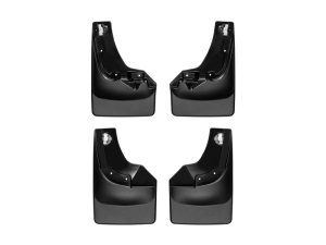 Chevrolet Equinox EV Mudflaps - Front + Rear - WeatherTech - No-Drill DigitalFit - Black - `24-`26 Chevrolet Equinox EV Mudflaps - Front + Rear - WeatherTech - No-Drill DigitalFit - Black - `24-`26