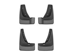 Hyundai Palisade Mudflaps - Front & Rear - WeatherTech - No-Drill DigitalFit - Black - 2026+
