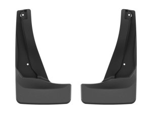 Volkswagen Tiguan Mud Flaps - Front - WeatherTech - No-Drill DigitalFit - Black - `25-`26
