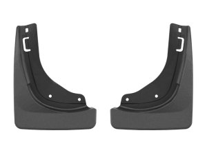 Tesla Model Y Mud Flaps - Front - WeatherTech - No-Drill DigitalFit - Black - 2026+