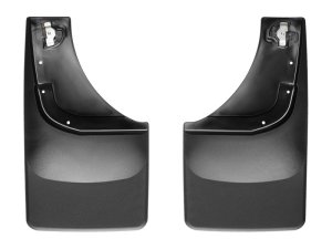 Ford F150 Mud Flaps - WeatherTech - No-Drill DigitalFit - Black - `04-`07