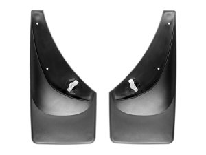 Chevrolet Silverado Mud Flaps - WeatherTech - No-Drill DigitalFit - Black - `99-`07