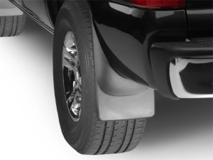 Chevrolet Silverado Mud Flaps - WeatherTech - No-Drill DigitalFit - Black - `99-`07