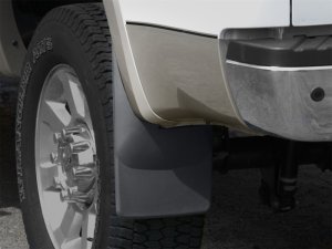 Ford F350 Mud Flap - WeatherTech - No-Drill DigitalFit - Black - `04-`08