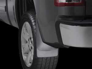 GMC Sierra Mud Flaps - WeatherTech - No-Drill DigitalFit - Black - `07-`13