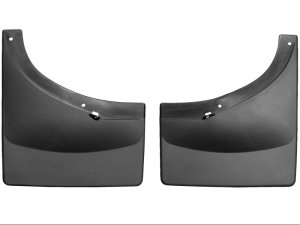 GMC Sierra Mud Flap - WeatherTech - No-Drill DigitalFit - Black - `07-`13