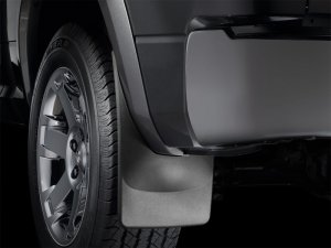 Dodge Ram 1500 Mud Flaps - WeatherTech - No-Drill DigitalFit - Black - `09-`13