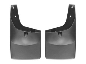 Ford F250 Mud Flaps - WeatherTech - No-Drill DigitalFit - Black - `11-`27