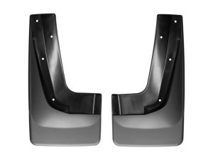 GMC Acadia Mud Flap - WeatherTech - No-Drill DigitalFit - Black - `07-`12